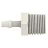 Cole-Parmer VapLock™ Fitting, Polypropylene,  Straight, Hose Barb to Threaded Adapter, 5/16" ID x 1/4" NPT(M); 10/PK