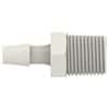 Cole-Parmer VapLock™ Fitting, Polypropylene,  Straight, Hose Barb to Threaded Adapter, 3/8" ID x 1/4" NPT(M); 10/PK