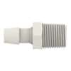 Cole-Parmer VapLock™ Fitting, Polypropylene,  Straight, Hose Barb to Threaded Adapter, 1/2" ID x 1/4" NPT(M); 10/PK