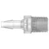 Cole-Parmer VapLock™ Fitting, Polypropylene,  Straight, Hose Barb to Threaded Adapter, 5/16" ID x 1/8" NPT(M); 10/PK
