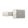Cole-Parmer VapLock™ Fitting, Polypropylene,  Straight, Hose Barb to Threaded Adapter, 1/4" ID x 1/2" NPT(M); 10/PK