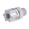 Cole-Parmer VapLock™ Fitting, Polypropylene, Straight, Compression to Threaded Adapter, 3/8" OD Tubing x 1/4" NPT(M); 5/PK