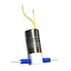 Cole-Parmer VapLock™ 2-Way Isolation Valve, Normally Closed, 0.125" Orifice, PTFE Body, PTFE Diaphragm, 10 psi, 296 µL Internal Volume, 24 VDC