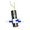Cole-Parmer VapLock™ 3-Way Isolation Valve, 0.062" Orifice, PTFE Body, PTFE Diaphragm, 30 psi, 95 µL Internal Volume, 24 VDC