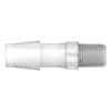 Cole-Parmer VapLock™ Fitting, Polypropylene,  Straight, Hose Barb to Threaded Adapter, 3/8" ID x 1/8" NPT(M); 1/EA