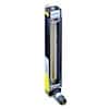 Cole-Parmer Variable Area Flowmeter, 150 mm, Aluminum Fitting, 1/8" NPT(F), 60,212 mL/min. (Air), 1,972 mL/min. (H2O), Cartridge Valve