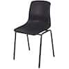 Cole-Parmer Non-Adjustable Anti-Static Chair, Black, Conductive PP
