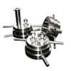 Cole-Parmer Vacuum flanges (End seals) x 10-5 Refrigerated by water for tube furnaces; 60 mm Diameter