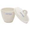 Cole-Parmer High-Form Crucible with Cover, Porcelain, 12 mL; 72/PK