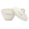 Cole-Parmer Wide-Form Crucible with Cover, Porcelain, 20 mL; 12/PK