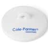 Cole-Parmer Porcelain Crucible Covers, 26 mm ID; 12/PK