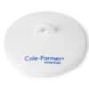Cole-Parmer Porcelain Crucible Covers, 54 mm ID; 6/PK