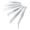 Cole-Parmer Stainless Steel Tweezers & Forceps, Set of 6 w/Pouch