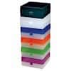 Cole-Parmer 100-Place PP Microtube Storage Box, Green; Case of 50