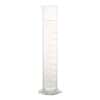 Cole-Parmer Graduated Cylinder, Class B, To Deliver, 2000 mL, Red Stripe