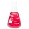 Cole-Parmer Glass Erlenmeyer Flasks, Graduated, Heavy Rim, 125 mL (4 oz); 12/Pk