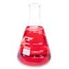 Cole-Parmer Glass Erlenmeyer Flasks, Graduated, Heavy Rim, 1000 mL (32 oz); 6/Pk