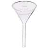 Cole-Parmer Short Stem Funnel, Glass, 90 mm dia; 6/PK
