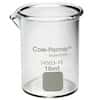 Cole-Parmer Plus Griffin Low-Form Beaker, Glass, 10 mL; 12/PK