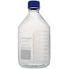 Cole-Parmer Glass Media Bottle, Class A, Round, 2000 mL (67.6 oz)