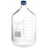 Cole-Parmer Glass Media Bottle, Class A, Round, 10000 mL (338 oz)