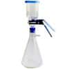 Cole-Parmer Glass Filtration Assembly with 1000 mL Flask, 47 mm Diameter, 300 mL; Stopper with 9/16" Diameter Hole