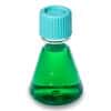 Cole-Parmer Sterile Erlenmeyer Flasks, Polycarbonate, Vent Cap, 125mL (4 oz); 24/Cs