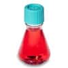 Cole-Parmer Sterile Erlenmeyer Flask, Polycarbonate, Baffled, Vent Cap, 125mL (4 oz); 24/Cs