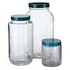 Cole-Parmer 7533TW Safety Coated Sample Jar, Clear Glass, 250mL; 24/CS