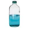 Cole-Parmer 2B32 QGTV Pre-Cleaned Narrow-Mouth Bottle, Clear Glass, 1000mL; 12/CS