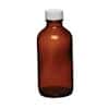 Cole-Parmer Narrow-Mouth Bottle, Amber Glass, 1000mL; 12/CS