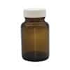 Cole-Parmer Wide-Mouth Packer Bottle, Amber Glass, 60mL (2 oz ); 24/CS