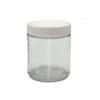 Cole-Parmer Straight-Sided Round Jar, Clear Glass, 125mL (4 oz); 24/CS