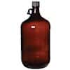 Cole-Parmer APC1300 Glass Jug, Level 1, Amber, 4 L; 6/Cs
