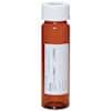 Cole-Parmer APC1608 Amber VOA Vials, 40 mL, Open-Top Cap, 0.3 mL 2% Sodium thiosulfate; 72/Cs
