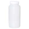 Cole-Parmer BPC1184U Pre-Cleaned Wide-Mouth Round Bottle, HDPE, Level 1, Unlined Cap, 500 mL; 180/Cs