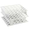 Cole-Parmer Durable Tube Rack,Half Size,  POM, 16mm, 36-Place, White; 8/CS