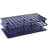 Cole-Parmer Durable Tube Rack, Full Size, POM, 13mm, 72-Place, Blue; 8/CS