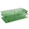 Cole-Parmer Durable Tube Rack, Full Size, POM, 16mm, 72-Place, Green; 8/CS