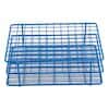 Cole-Parmer Coated Wire Tube Rack, 10-13mm, 9x12, Blue