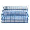 Cole-Parmer Coated Wire Tube Rack, 13-16mm, 9x12, Blue