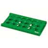 Cole-Parmer Pop-Up Tube Rack, 50 mL, Green; 2/PK