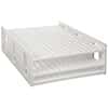 Cole-Parmer High-Capacity Tube Rack, 10 to 13 mm, White