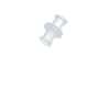 Cole-Parmer Female luer x female luer adapter, Nylon, 25/pk