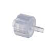 Cole-Parmer Luer Adapters, Male Luer Lock to 11/64" ID low profile barb, PP, 25/Pk