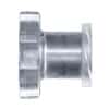 Cole-Parmer Luer to Plug Fitting, Straight Adapter, Animal-Derivative-Free Polypropylene, Cleanroom Packed, Female Luer; 10/Pk