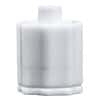 Cole-Parmer Luer to Plug Fitting, Straight Adapter, White Nylon, Cleanroom Packed, Luer Lock Plug Nut Assembly, Rose; 10/Pk