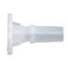 Cole-Parmer Luer to Plug Fitting, Straight Adapter, CrystalVu™, Cleanroom Packed, Rotating Male Luer Lock; 10/Pk