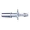 Cole-Parmer Luer to Hose Barb Fitting, Straight Adapter, CrystalVu™, Cleanroom Packed, Rotating Male Luer Lock x 1/8" ID; 10/Pk