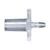 Cole-Parmer Luer to Hose Barb Fitting, Straight Adapter, CrystalVu™, Cleanoom Packed, Male Slip Luer x  1/16" ID; 10/PK